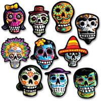 Mini Day Of The Dead Cutouts