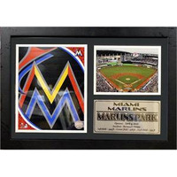 12x18 Photo Stat Frame - Miami Marlins