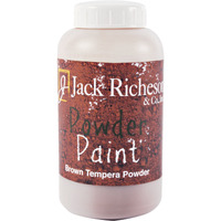 Jack Richeson Powdered Tempera Paint, 1 Pound, Brown