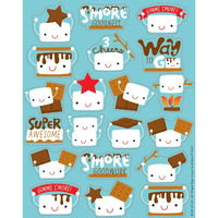 MARSHMALLOW SCENTED STICKERS