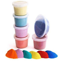 COLORED SAND 6 ASSTD COLORS 6 OZ