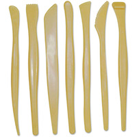 PLASTIC MODELING TOOLS SET OF 7