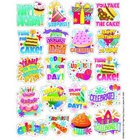 BIRTHDAY THEME STICKERS
