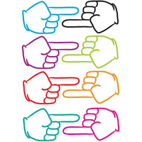 DIE CUT MAGNETS POINTING FINGERS