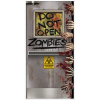 Zombies Lab Door Cover