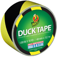 DCT TAPE YLW&BLK STRP15Y (Pack of 1)