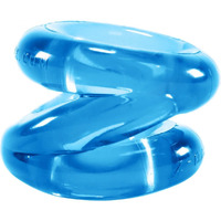 Z Balls Z-Shaped Cockring Ballstretcher Ice Blue(D0102H52M8G.)