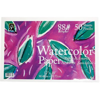 Jack Richeson 88 lb Watercolor Paper 12 x 18 in, 50 Sheets