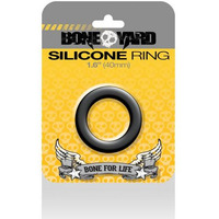 Boneyard Silicone Ring 1.6 inches Black(D0102H5SNMY.)