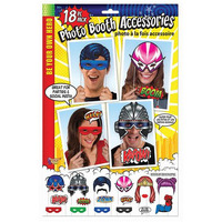 Be Your Own Hero Photo Booth Prop Kit 18 Pieces(D0102H50YKU.)