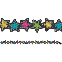 CHALKBOARD BRIGHTS STARS MAG BORDER