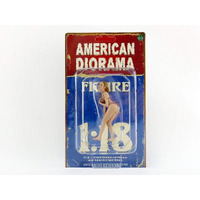 May Bikini Calendar Girl Figure for 1/18 Scale Models by American Diorama