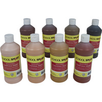 School Smart Washable Tempera Paint Set, Assorted Multiculutral Colors, Pint Set of 8