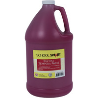 School Smart Washable Tempera Paint, Gallon, Magenta