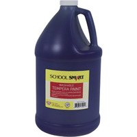 School Smart Washable Tempera Paint, Gallon, Purple