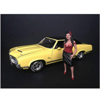 "Hanging Out II" Rosa Figurine for 1/24 Scale Models by American Diorama