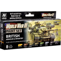 Vallejo Model Color WWIII British Armour & Infantry