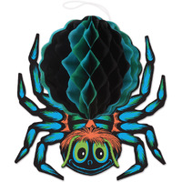 Vintage Halloween Tissue Spider
