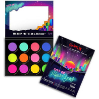 RUDE city of Pastel Lights - 12 Pastel Pigment & Eyeshadow Palette(D0102H2B7YU)