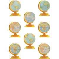 TRAVEL THE MAP GLOBES ACCENTS