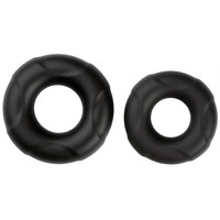 Cloud 9 Pro Rings Liquid Silicone Donuts 2 Pack Black(D0102HE9AMV.)