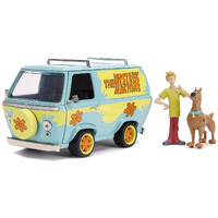 The Mystery Machine with Shaggy and Scooby-Doo Figurines "Scooby-Doo!" 1/24 Diecast Model Car by Jada