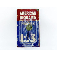 Hazmat Crew Figurine V for 1/18 Scale Models by American Diorama