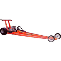 Skill 2 Model Kit Tommy Ivo Rear Engine Dragster 1/25 Scale Model by AMT