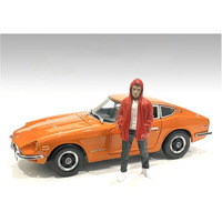 "Car Meet 2" Figurine IV for 1/18 Scale Models by American Diorama