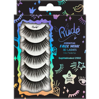 Rude Essential Faux Mink 3D Lashes 5 Multi-Pack(D0102H2cYZ7)