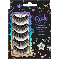 Rude Essential Faux Mink 3D Lashes 5 Multi-Pack(D0102H2cYMW)