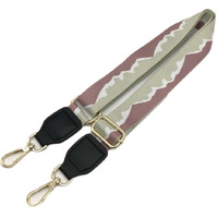 Pink Khaki Replacement Adjustable Bag Strap Wide Crossbody Shoulder Strap Messenger Bag Purse Handbag Belt