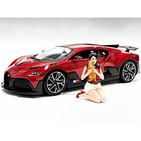 "Girls Night Out" Gigi with Cat Figurine for 1/24 Scale Models by American Diorama