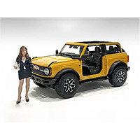 "The Dealership" Female Salesperson Figurine for 1/24 Scale Models by American Diorama