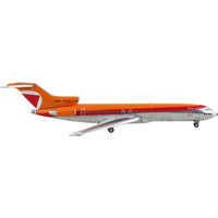 Boeing 727-200 Commercial Aircraft "CP Air" Orange and Silver with Red Stripes 1/400 Diecast Model Airplane by GeminiJets