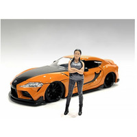 "Car Meet 3" Figurine 7 for 1/24 Scale Models by American Diorama