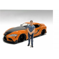 "Car Meet 3" Figurine 4 for 1/24 Scale Models by American Diorama