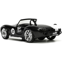 1965 Shelby Cobra 427 S/C #2 Black Metallic and White and Harvey Two-Face Diecast Figure "Batman" "Hollywood Rides" Series 1/32 Diecast Model Car by Jada
