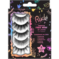 Rude Essential Faux Mink 3D Lashes 5 Multi-Pack(D0102H2cYYW)