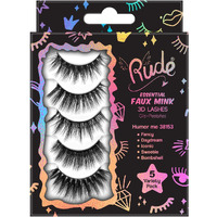 Rude Essential Faux Mink 3D Lashes 5 Multi-Pack(D0102H2cYDg)