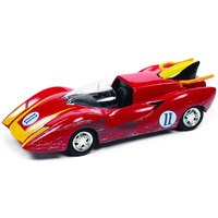 Captain Terror's Car #11 Red (Raced Version) "Speed Racer" (1967) TV Series "Pop Culture" 2022 Release 4 1/64 Diecast Model Car by Johnny Lightning