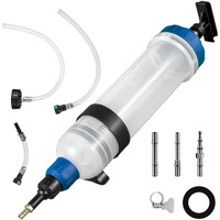 VEVOR Transmission Fluid Pump Manual ATF Refill System Dispenser, Oil and Liquid Extractors 1.5 Liter Large Capacity, Automatic Transmission Fluid Pump Tool Set with ATF Filler Adapters