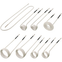 VEVOR Induction Heater Coil Kit 8PCS Most Used Induction Heater Coils with Varying Lengths, Heat Resistant Induction Heater Tool with Flexibility and Long Lifespan For Removing Rusty Bolts and Nuts