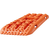 VEVOR 2PCS Traction Boards with PP for Mud Snow Sand Storage Bag Long Orange
