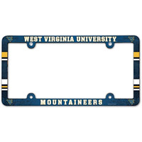 West Virginia Mountaineers License Plate Frame - Full Color