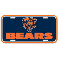 Chicago Bears License Plate