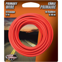 WIRE PRIMARY 14GA17' RED (Pack of 1)