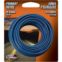 WIRE PRIMARY 16GA24'BLUE (Pack of 1)