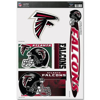 Atlanta Falcons Decal 11x17 Ultra