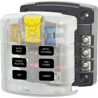 FUSE BLOCK STBLADE 6CIRC